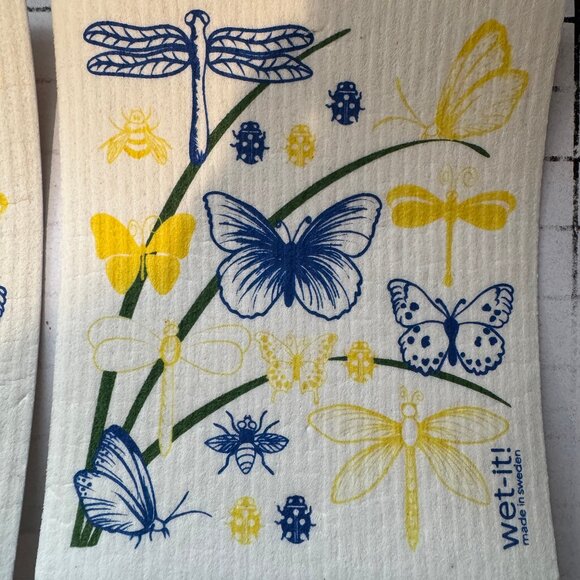Wet-It! Swedish Treasures Dishcloth & Cleaning Cloth -Set of 2 - Picture 3 of 3